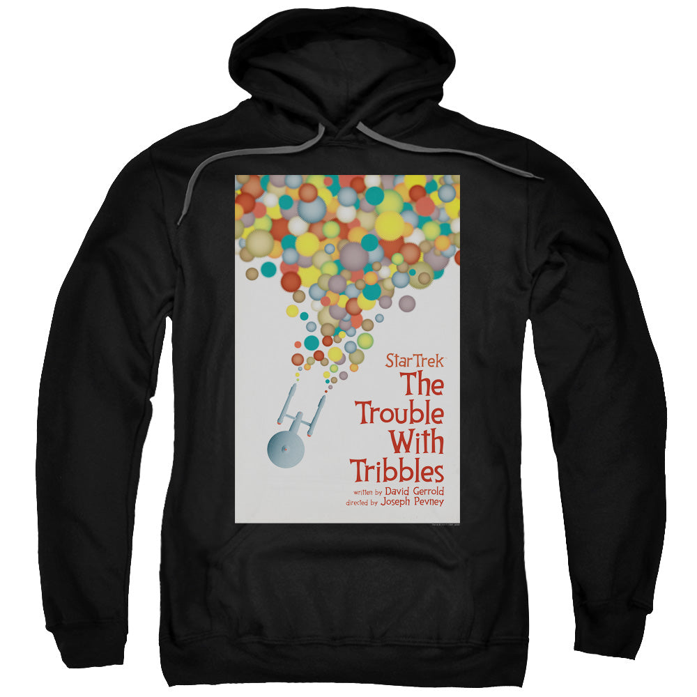 STAR TREK/TOS EPISODE 44 - ADULT PULLOVER HOODIE - BLACK