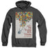 STAR TREK/TOS EPISODE 44 - ADULT HEATHER HOODIE - BLACK