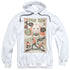 STAR TREK/TOS EPISODE 45 - ADULT PULLOVER HOODIE - WHITE