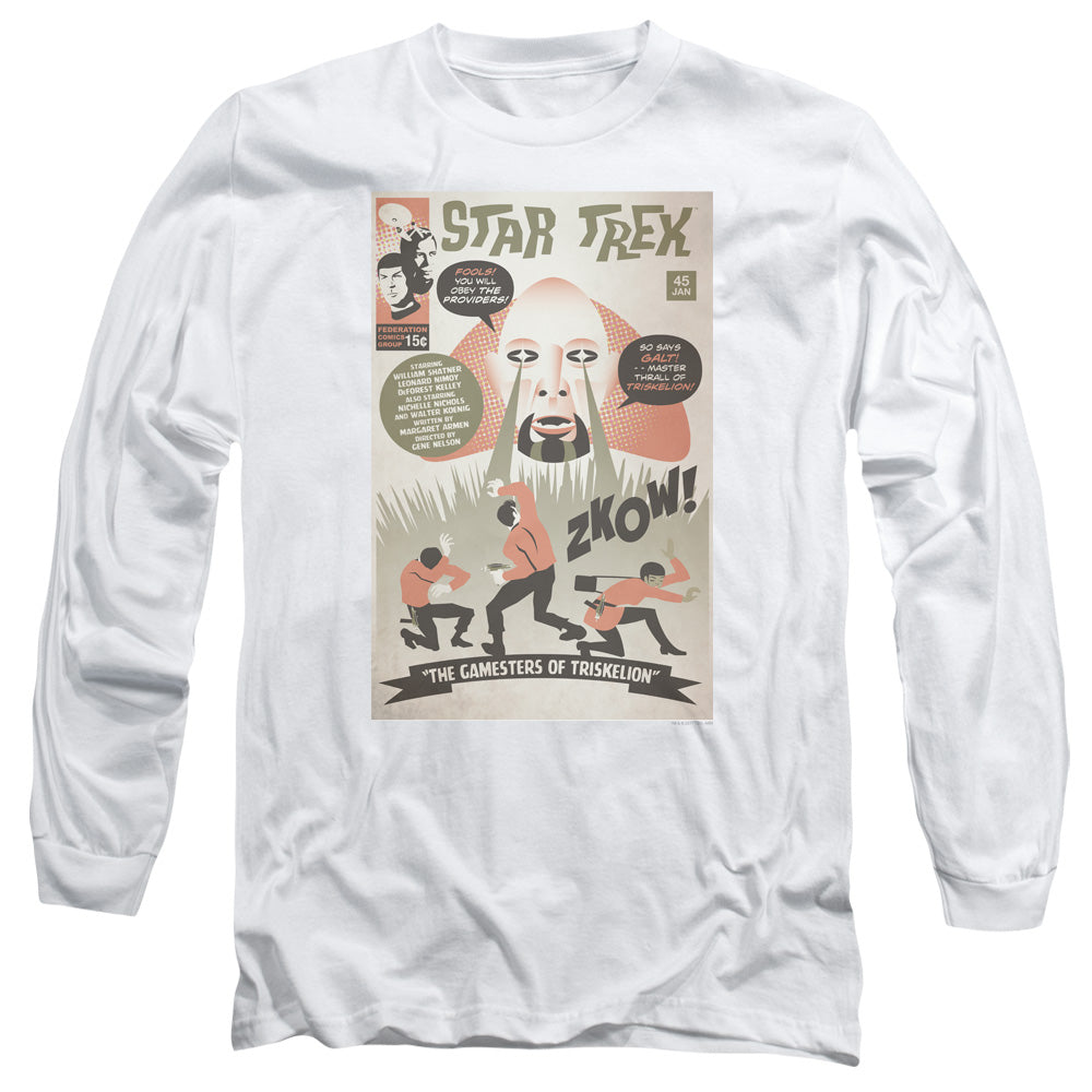 STAR TREK/TOS EPISODE 45 - L/S ADULT 18/1 - WHITE