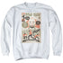 STAR TREK/TOS EPISODE 45 - ADULT CREWNECK SWEATSHIRT - WHITE