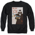 STAR TREK/TOS EPISODE 46 - ADULT CREWNECK SWEATSHIRT - BLACK