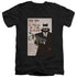 STAR TREK/TOS EPISODE 46 - S/S ADULT V-NECK 30/1 - BLACK