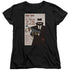 STAR TREK/TOS EPISODE 46 - S/S WOMENS TEE - BLACK