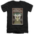 STAR TREK/TOS EPISODE 49 - S/S ADULT V-NECK 30/1 - BLACK