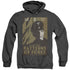 STAR TREK/TOS EPISODE 50 - ADULT HEATHER HOODIE - BLACK