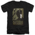 STAR TREK/TOS EPISODE 50 - S/S ADULT V-NECK 30/1 - BLACK