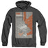 STAR TREK/TOS EPISODE 52 - ADULT HEATHER HOODIE - BLACK
