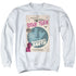 STAR TREK/TOS EPISODE 55 - ADULT CREWNECK SWEATSHIRT - WHITE