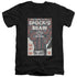 STAR TREK/TOS EPISODE 56 - S/S ADULT V-NECK 30/1 - BLACK