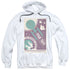STAR TREK/TOS EPISODE 57 - ADULT PULLOVER HOODIE - WHITE