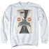 STAR TREK/TOS EPISODE 58 - ADULT CREWNECK SWEATSHIRT - WHITE