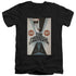 STAR TREK/TOS EPISODE 58 - S/S ADULT V-NECK 30/1 - BLACK
