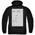 STAR TREK/TOS EPISODE 60 - ADULT PULLOVER HOODIE - BLACK