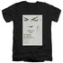 STAR TREK/TOS EPISODE 60 - S/S ADULT V-NECK 30/1 - BLACK