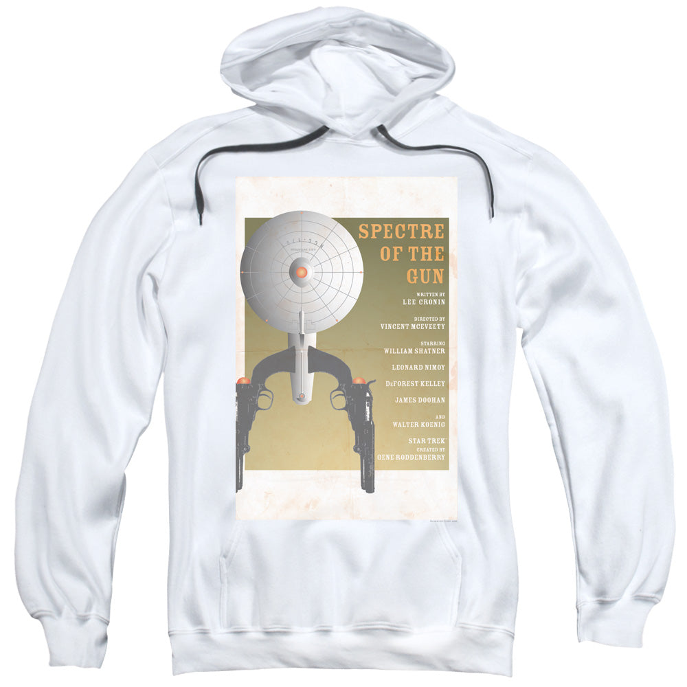 STAR TREK/TOS EPISODE 61 - ADULT PULLOVER HOODIE - WHITE