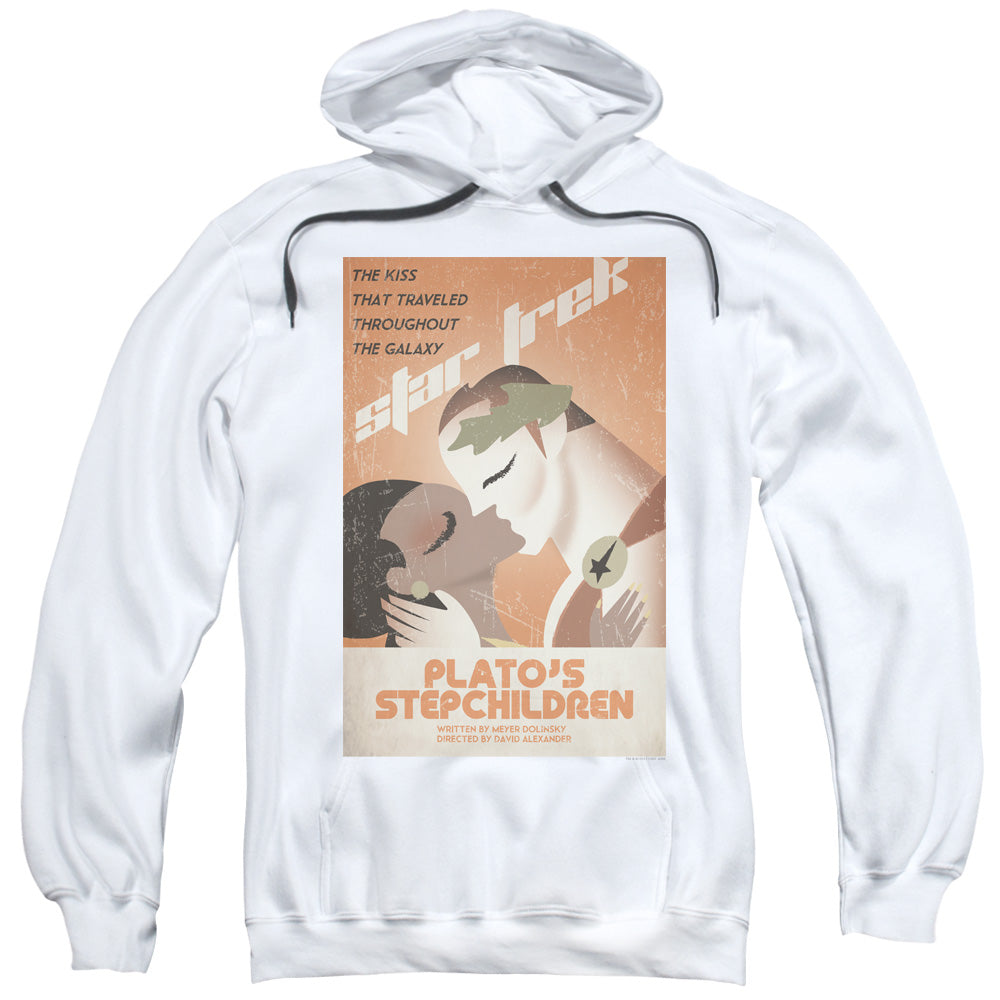 STAR TREK/TOS EPISODE 65 - ADULT PULLOVER HOODIE - WHITE
