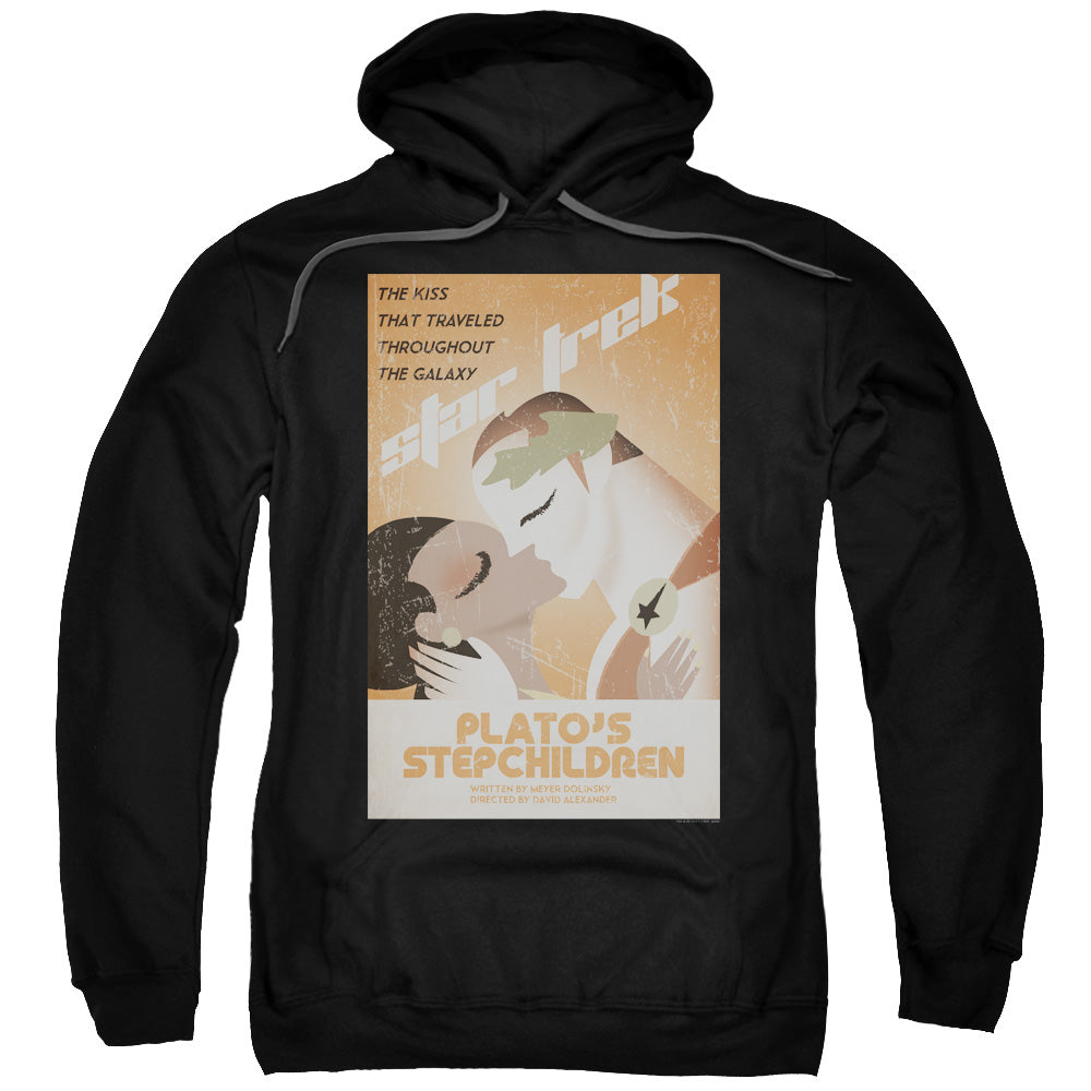 STAR TREK/TOS EPISODE 65 - ADULT PULLOVER HOODIE - BLACK