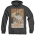 STAR TREK/TOS EPISODE 65 - ADULT HEATHER HOODIE - BLACK