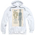 STAR TREK/TOS EPISODE 66 - ADULT PULLOVER HOODIE - WHITE