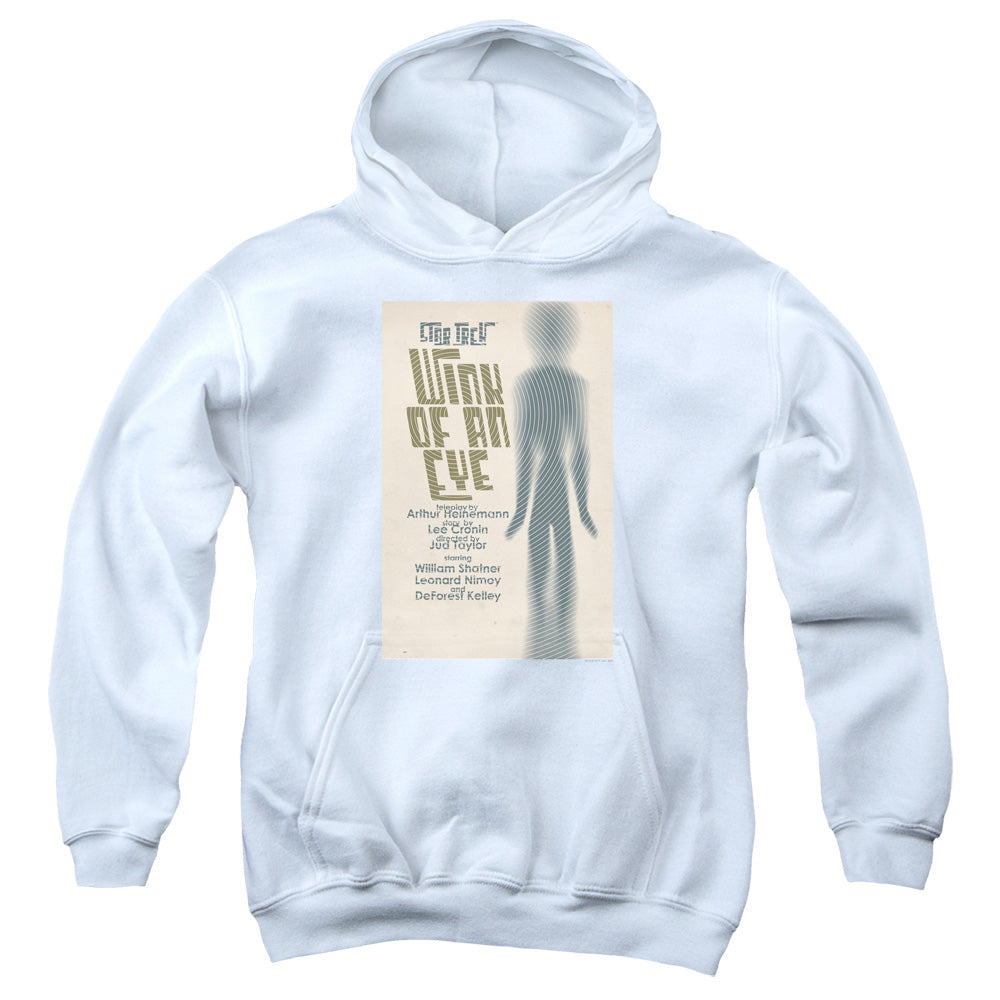 STAR TREK/TOS EPISODE 66 - YOUTH PULLOVER HOODIE - WHITE