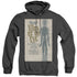 STAR TREK/TOS EPISODE 66 - ADULT HEATHER HOODIE - BLACK