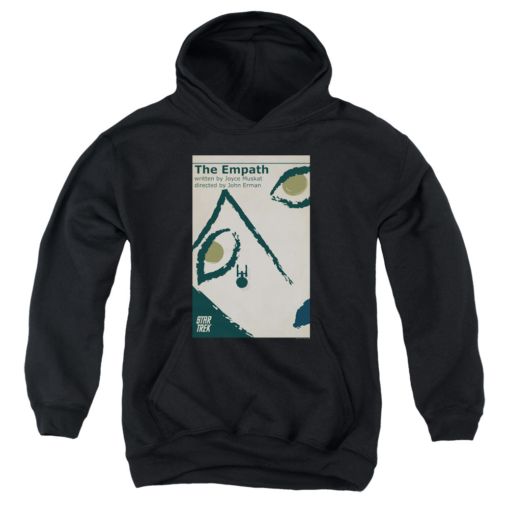 STAR TREK/TOS EPISODE 67 - YOUTH PULLOVER HOODIE - BLACK
