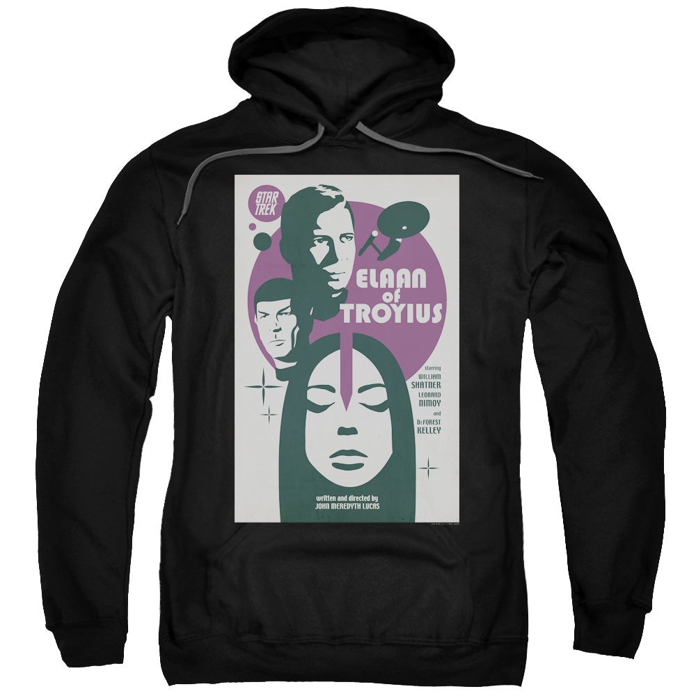 STAR TREK/TOS EPISODE 68 - ADULT PULLOVER HOODIE - BLACK