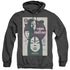 STAR TREK/TOS EPISODE 68 - ADULT HEATHER HOODIE - BLACK