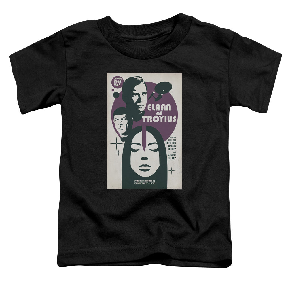 STAR TREK/TOS EPISODE 68 - S/S TODDLER TEE - BLACK