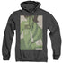 STAR TREK/TOS EPISODE 69 - ADULT HEATHER HOODIE - BLACK