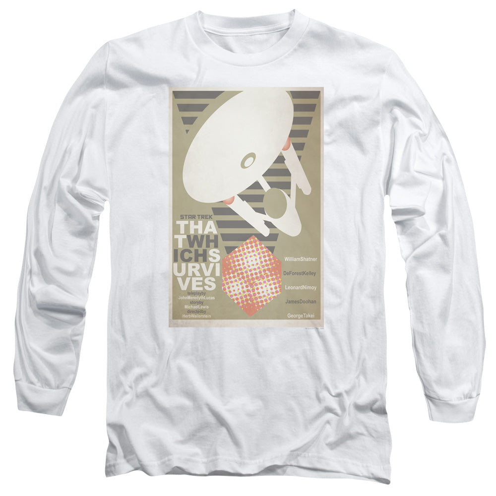 STAR TREK/TOS EPISODE 72 - L/S ADULT 18/1 - WHITE