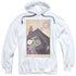 STAR TREK/TOS EPISODE 74 - ADULT PULLOVER HOODIE - WHITE