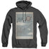 STAR TREK/TOS EPISODE 76 - ADULT HEATHER HOODIE - BLACK
