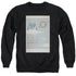 STAR TREK/TOS EPISODE 76 - ADULT CREWNECK SWEATSHIRT - BLACK