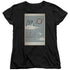 STAR TREK/TOS EPISODE 76 - S/S WOMENS TEE - BLACK