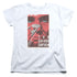 STAR TREK/TOS EPISODE 77 - S/S WOMENS TEE - WHITE