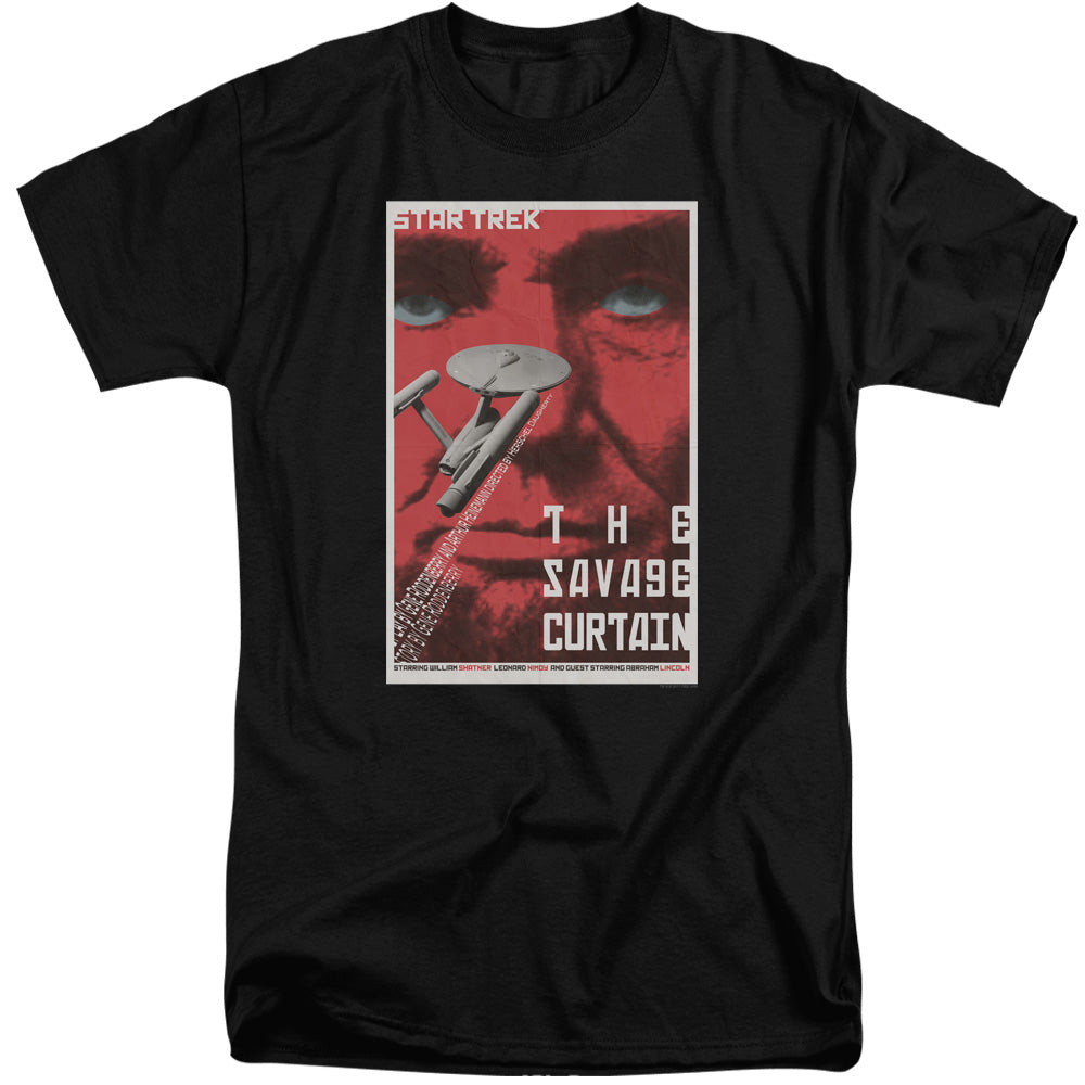 STAR TREK/TOS EPISODE 77 - S/S ADULT TALL 18/1 - BLACK