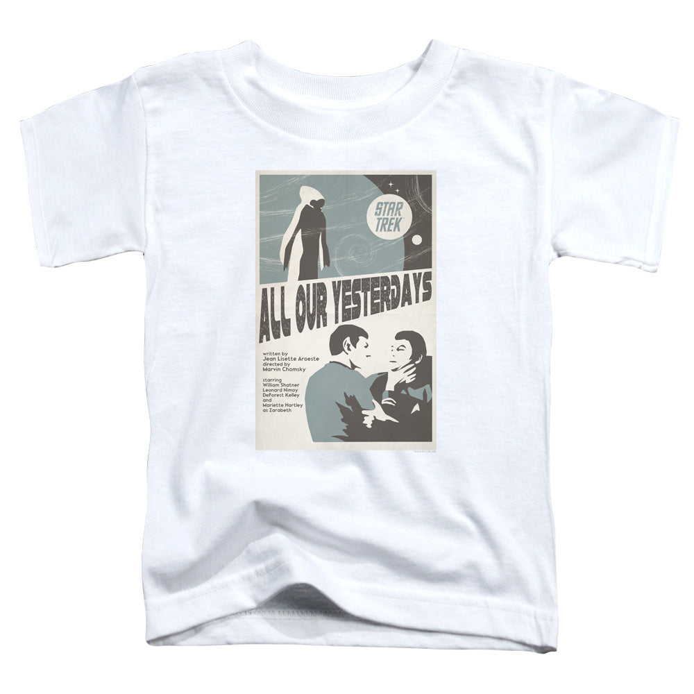 STAR TREK/TOS EPISODE 78 - S/S TODDLER TEE - WHITE