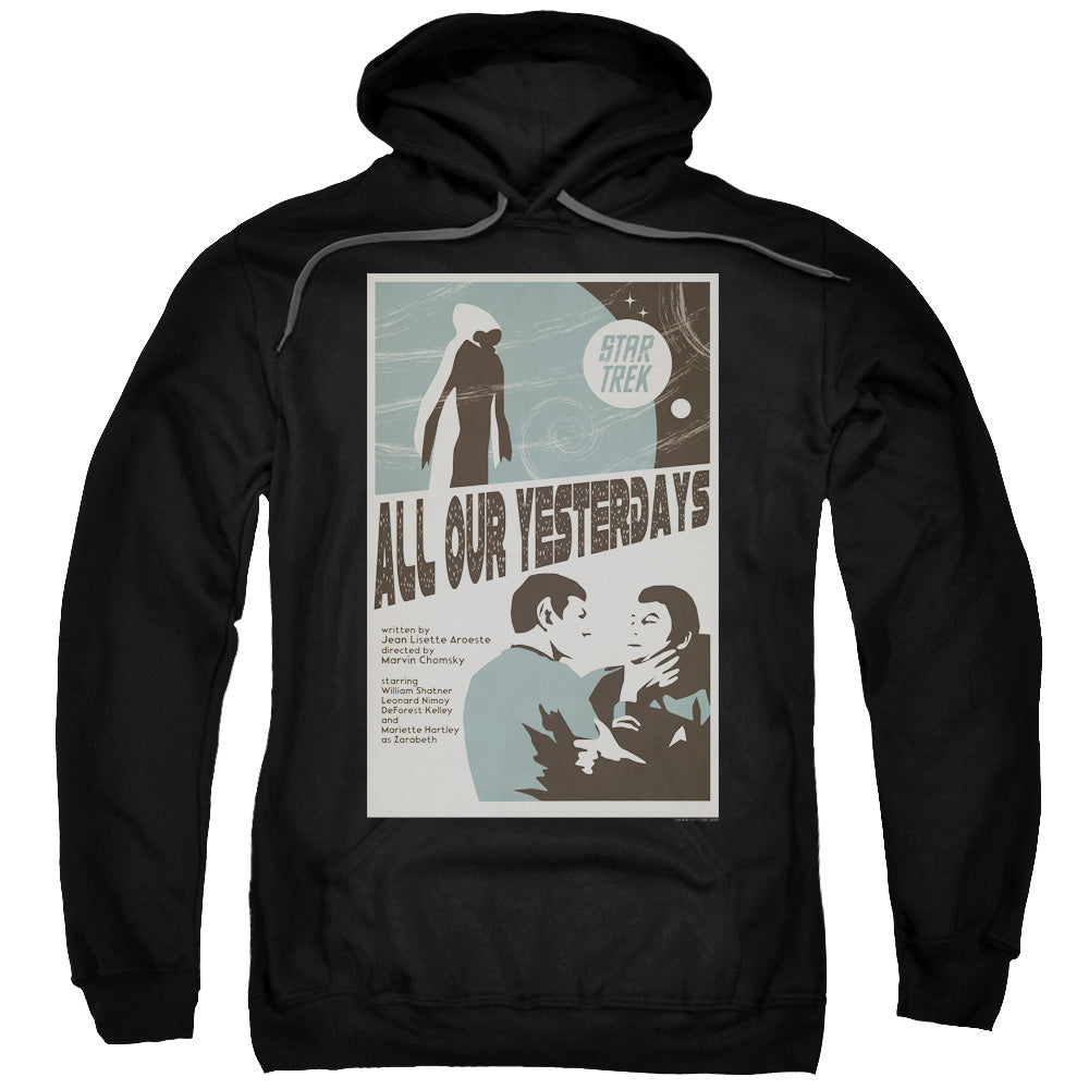 STAR TREK/TOS EPISODE 78 - ADULT PULLOVER HOODIE - BLACK