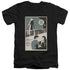STAR TREK/TOS EPISODE 78 - S/S ADULT V-NECK 30/1 - BLACK