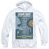 STAR TREK/TNG SEASON 1 EPISODE 1 - ADULT PULLOVER HOODIE - WHITE