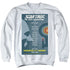 STAR TREK/TNG SEASON 1 EPISODE 1 - ADULT CREWNECK SWEATSHIRT - WHITE