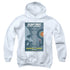 STAR TREK/TNG SEASON 1 EPISODE 1 - YOUTH PULLOVER HOODIE - WHITE