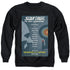 STAR TREK/TNG SEASON 1 EPISODE 1 - ADULT CREWNECK SWEATSHIRT - BLACK