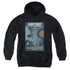 STAR TREK/TNG SEASON 1 EPISODE 1 - YOUTH PULLOVER HOODIE - BLACK