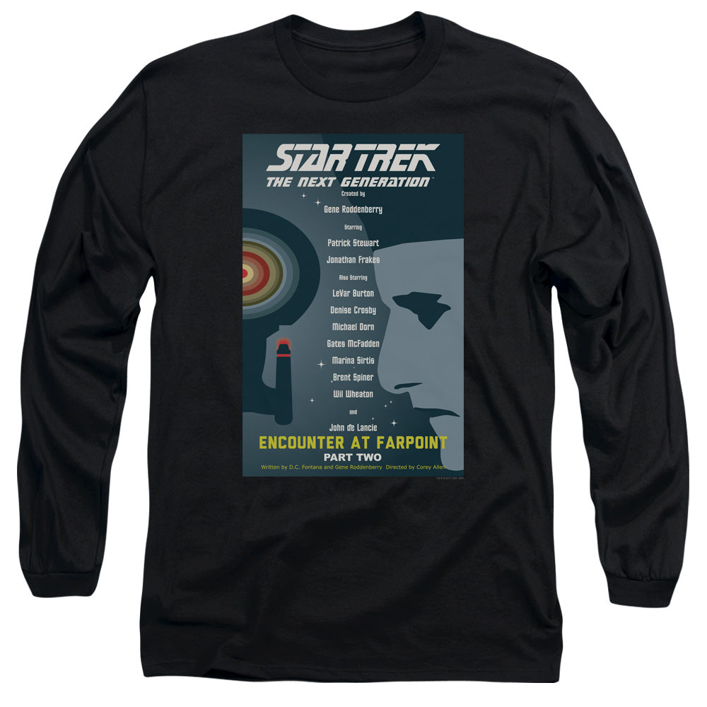 STAR TREK/TNG SEASON 1 EPISODE 2 - L/S ADULT 18/1 - BLACK