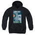 STAR TREK/TNG SEASON 1 EPISODE 2 - YOUTH PULLOVER HOODIE - BLACK