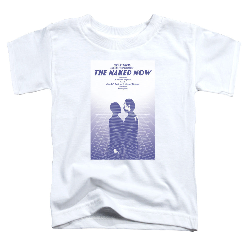 STAR TREK/TNG SEASON 1 EPISODE 3 - S/S TODDLER TEE - WHITE
