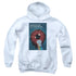 STAR TREK/TNG SEASON 1 EPISODE 6 - YOUTH PULLOVER HOODIE - WHITE